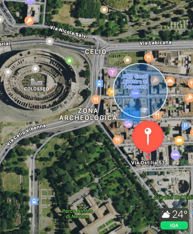 Santi Quattro Al Colosseo Alojamento de Acomodação e Pequeno-almoço 2*
